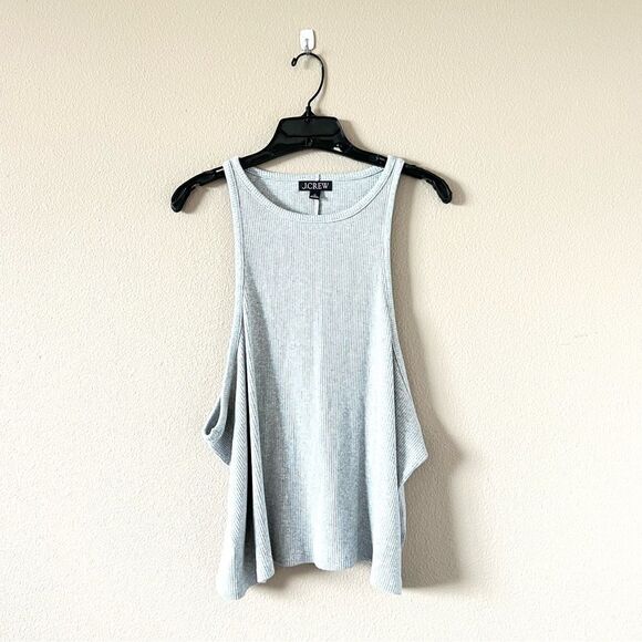 J. Crew Ribbed Racerback Tank - Picture 1 of 5